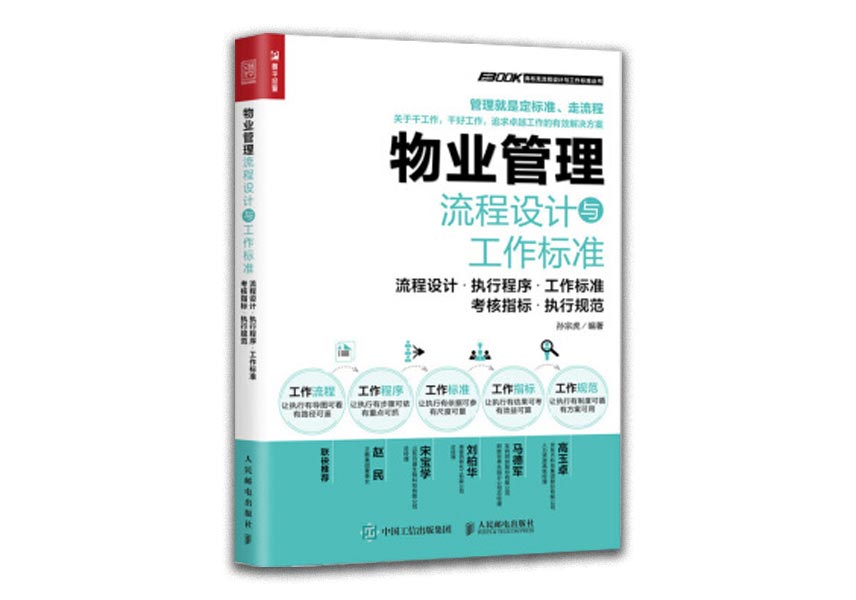 Cover of 物业管理流程设计与工作标准